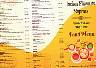 Indian Flavours Express menu