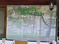 Waldgasthof Weiler Hutte menu