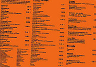 L'orange menu