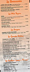 Océan Café menu