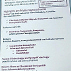 Bellevue Resort Gmbh Co. Kg Wirsberg menu