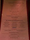 Ajax Diner menu
