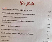 Chez Leon menu