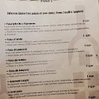 Cafe Piazza menu