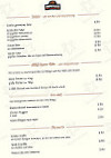 Buffalo Steakhaus menu