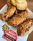 Krispy Krunchy Chicken inside