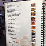 Taj Palace menu