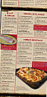 Rio Grande Mexican Restraunt menu