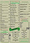 Express Cafe menu