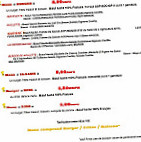 French Touch Burgers menu