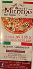Mimmos Pizza Haus menu