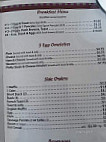 Hiway Cafe menu