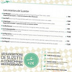 Suzette & Co menu