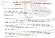 Centrum Hannover-Linden menu