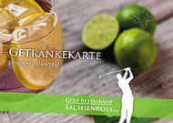 Golfrestaurant Sachsenross menu