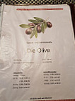 Taverne Die Olive menu