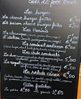 Le Food Truck menu