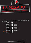 Pizz'a Jo menu