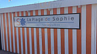 La Plage De Sophie menu