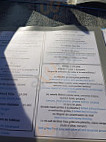 Le Bistro'Quai menu