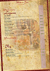 Palais Indien menu