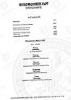 Waldmohrer Hof menu