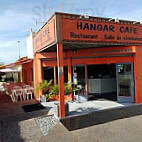 Le Hangar Cafe outside