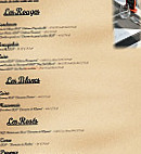Le Lavandou menu