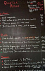 Quartier Rouge menu