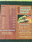 Kebaphaus Weidenbach menu