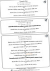 Grenouilles Et Délices menu