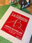 Patisserie La Gaterie Adrien Bachelier menu