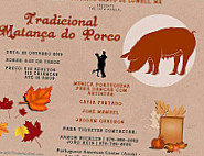 Portugese American Club Inc menu