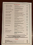 Valentino's menu