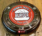 Original Taste Burger inside