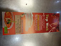 Top Wok Chinese Thai Take Away menu