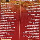 Comedor Carmary menu