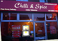 Chilli And Spice Indian Takeaway inside