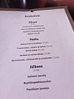 Ravintola Juurella menu