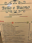 Bello E Buono menu