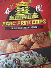 Parc Printemps Traiteur Asiatique Montluçon menu