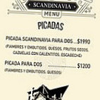 Scandinavia menu