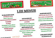 Du Pont Troué menu