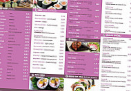 SHORYU Sushi Bar menu