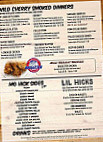 Missouri Hick Barbeque menu