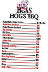 Hickory Road Bbq Catering Co. menu
