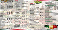 Pizzaland Esposito menu