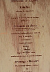 Restaurant L'Aubrac menu