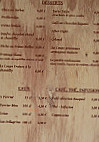 Restaurant L'Aubrac menu