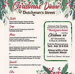 The Dutchman's Street menu